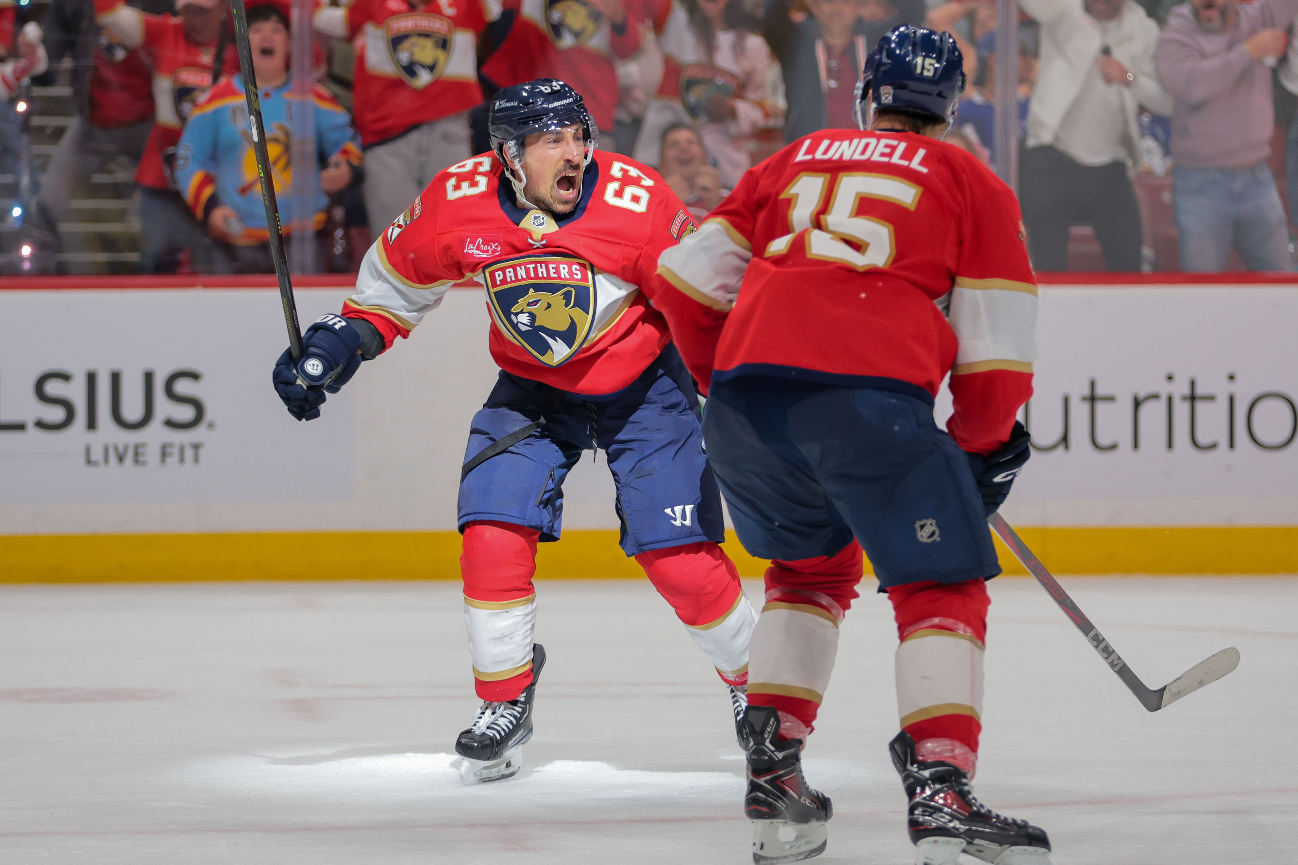 Brad Marchand was the hero for the Florida Panthers in Game 3 - Source: Imagn